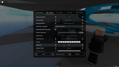 Image result for How to Do Full Screen On Roblox PC