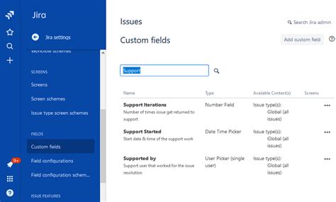 Image result for JIRA Fields List