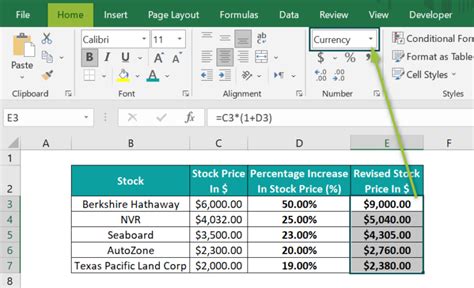 Image result for How to Add Percentage in Excel