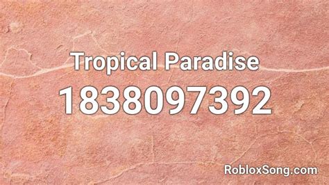 Image result for Life in Paradise Roblox ID