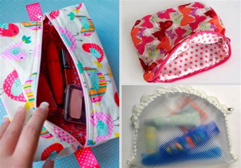 Afbeeldingsresultaten voor Free Printable Cosmetic Bag Pattern
