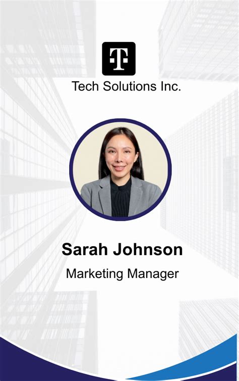 Image result for Business ID Card