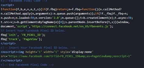 Facebook Pixel Tracking Code に対する画像結果