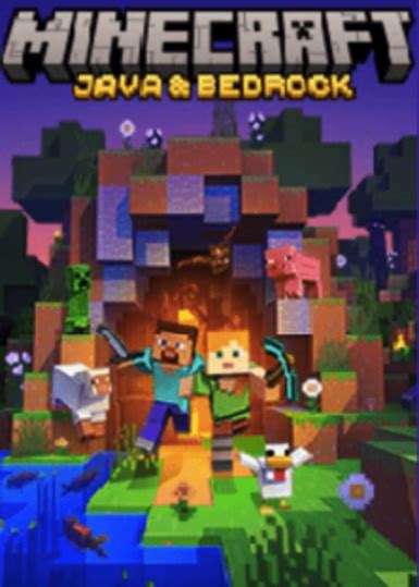 Afbeeldingsresultaten voor Minecraft Java and Bedrock Edition PC Digital
