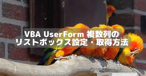 VB Userform Example に対する画像結果