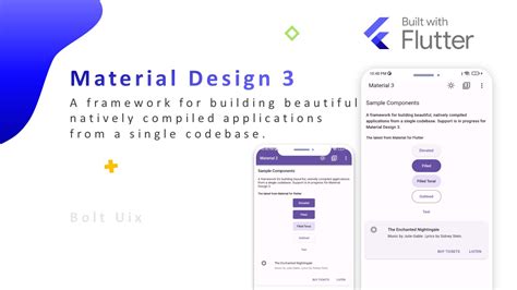 Flutter Material 3 Design Figma に対する画像結果