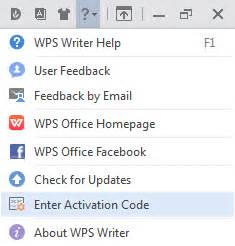 Image result for Code Activation WPS Office Activation Code