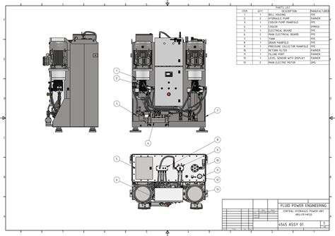 Image result for Assembly Diagram for Hydraulic Power Unit
