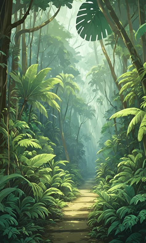 Image result for Lush Jungle Path