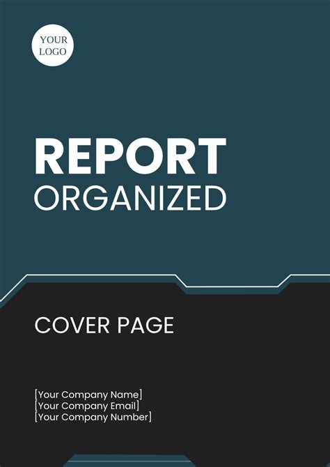 Image result for Report Cover Page Template Word