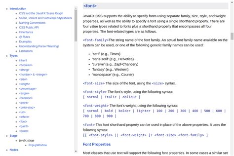 Image result for JavaFX Style.css