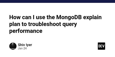 Image result for MongoDB Explain Query