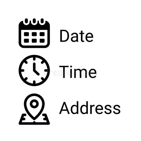 Image result for Date Time Venue Logo