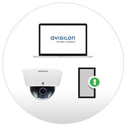 Toradh íomhá ar Avigilon Access Control Manager