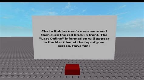 Image result for How to Know When Someone Was Last in Roblox