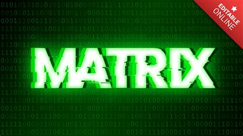 Image result for Matrix Text