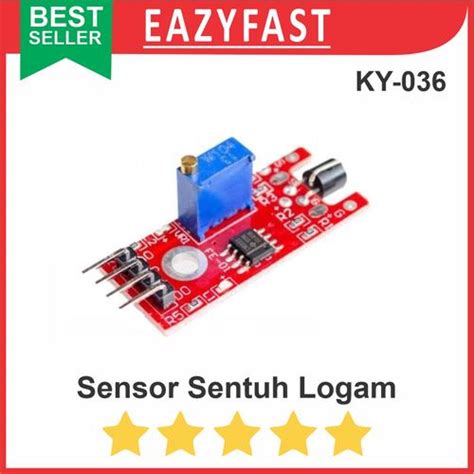 Image result for Touch Sensor KY. 306 Arduino