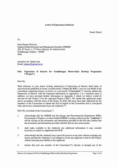 Afbeeldingsresultaten voor Sample for CV Expression of Interest