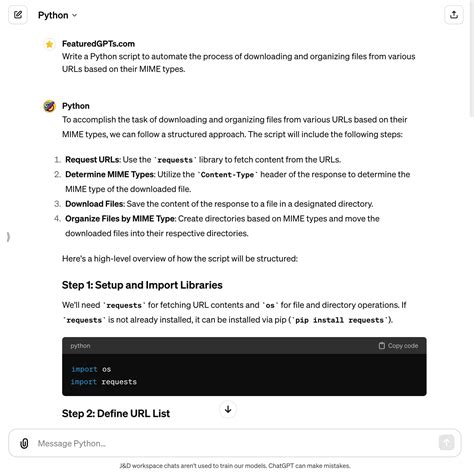 Image result for Python GPT Code Example