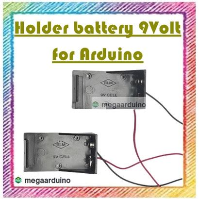 Image result for 9V Battery Holder Arduino