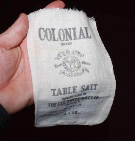 Image result for Sacks of Table Salt