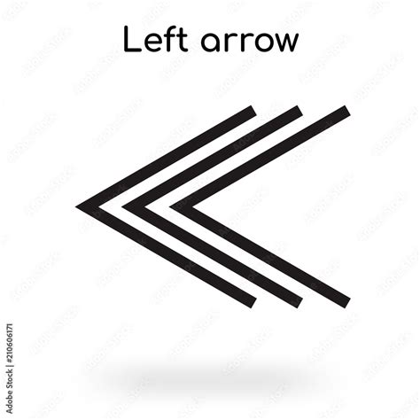 Image result for Arrow to Left Symbol