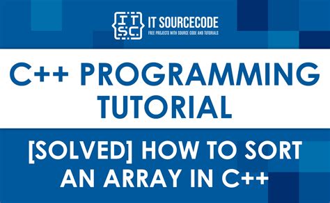 Toradh íomhá ar How to Sort an Array in C++