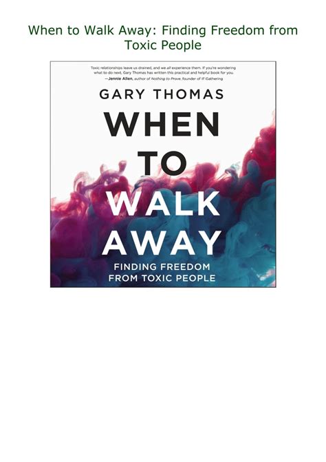 Image result for When to Walk Away PDF Study Guide