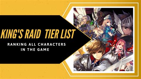 Toradh íomhá ar Kings Raid Main Character