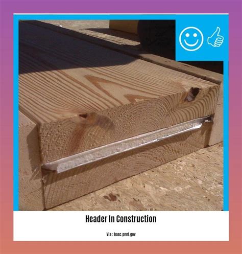 Image result for What Is a Header in Construction