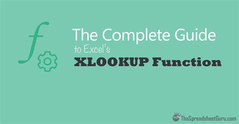 Image result for How to Start the Xlookup Function in Excel