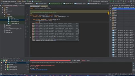 Toradh íomhá ar JUnit Code Coverage Eclipse