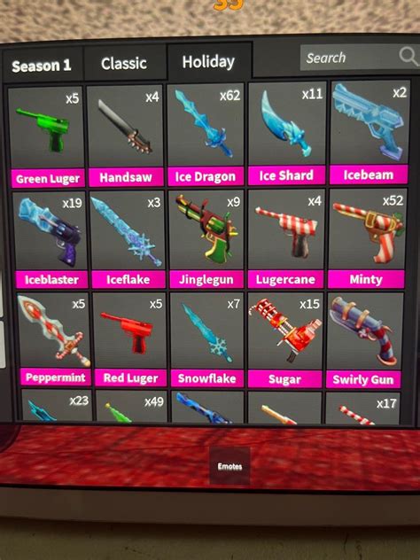 Roblox Mm2 Gun ID に対する画像結果