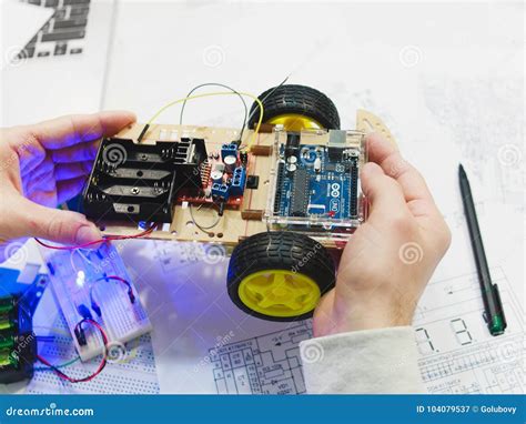 Toradh íomhá ar Microcontroller Robotics