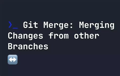Toradh íomhá ar Git Merge Syntax