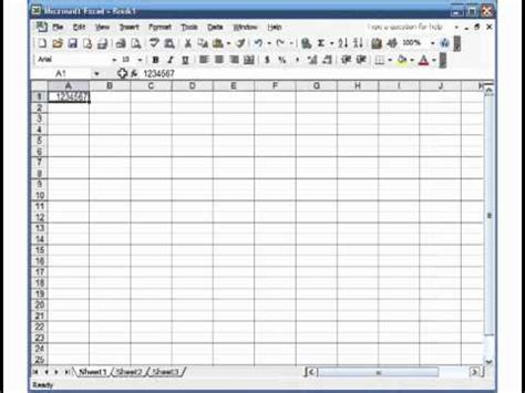 Toradh íomhá ar MS Excel 2003 Tutorial