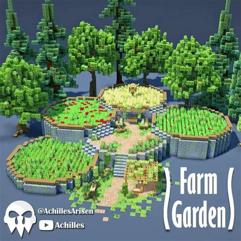 Image result for Minecraft Garden Ideas