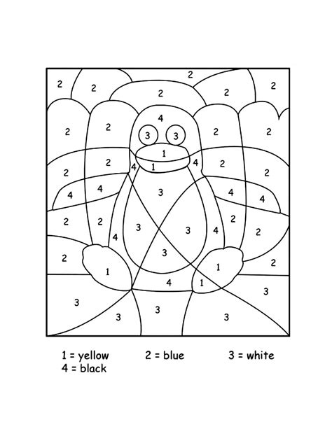 Image result for Color by Number for Kids