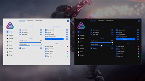 Toradh íomhá ar IMGUI Cheat Menu