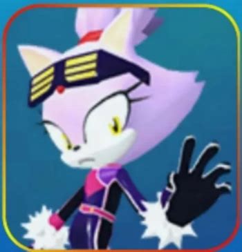 Image result for Blaze The Cat Sonic Speed Simulator