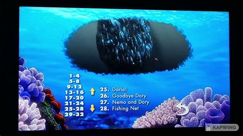 Image result for Finding Nemo 2003 Dvd Menu Walkthrough