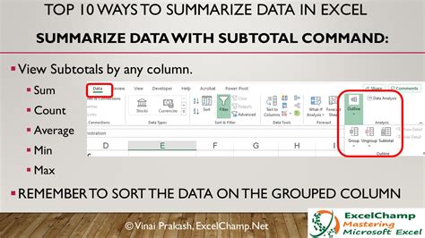 Image result for +How to Summarise Excel Data in a Table