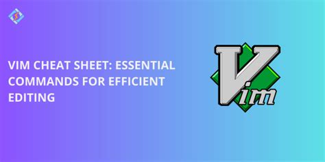 Toradh íomhá ar Linux Gvim Cheat Sheet