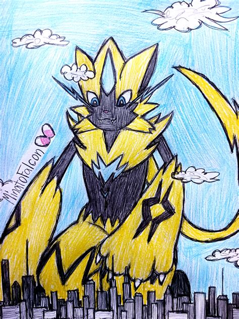 Image result for Zeraora Drawing