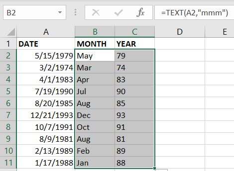 Image result for How to Fill in Months in Excel