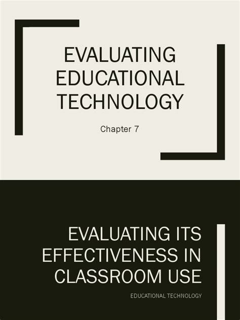 Image result for Educational Technology Evaluation Criteria