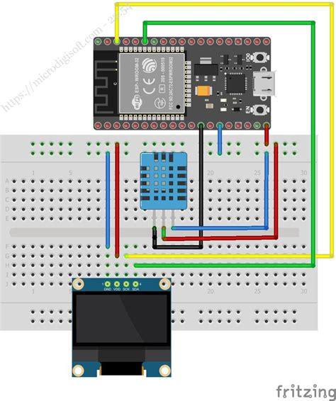 Image result for Esp32 OLED Temperature Sensor