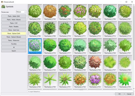 Image result for Plan View Plant Symbols