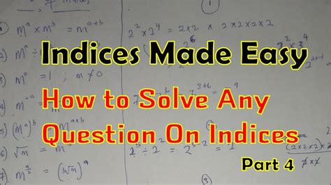 Indices Examples に対する画像結果