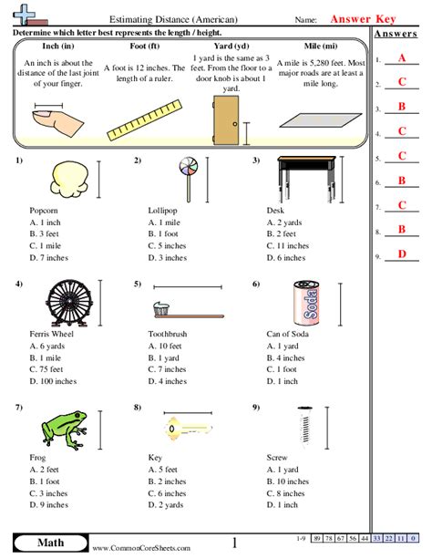 Image result for Live Worksheet for Lenght